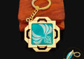 Genshin Impact Vision 'Liyue Anemo' Keyring Metal Keychain