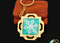 Genshin Impact Vision 'Liyue Cryo' Keyring Metal Keychain